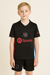 Детская форма Барселона 2024/2025 гостевая черная
