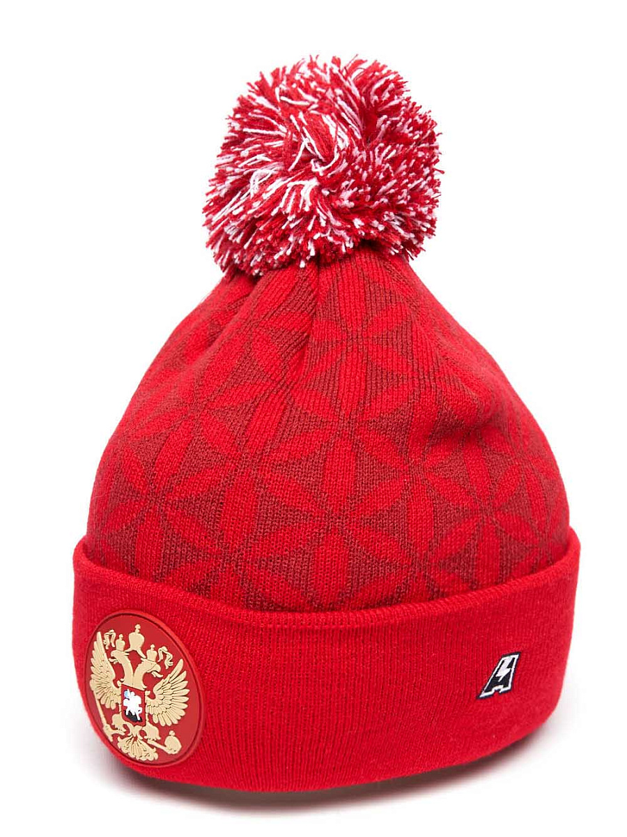 Шапка Россия 59421 красная