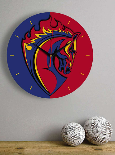 Часы настенные "Талисман", стекло