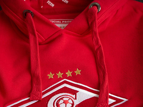 Толстовка Спартак детская 100660 красная