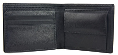 Портмоне Барселона цвет черный, кожа RAMALLETS NEGRO