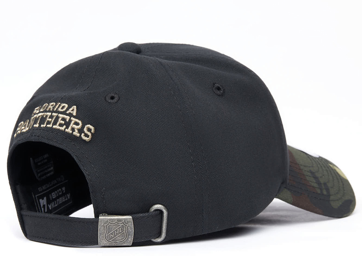 Бейсболка Florida Panthers черная-хаки 32265