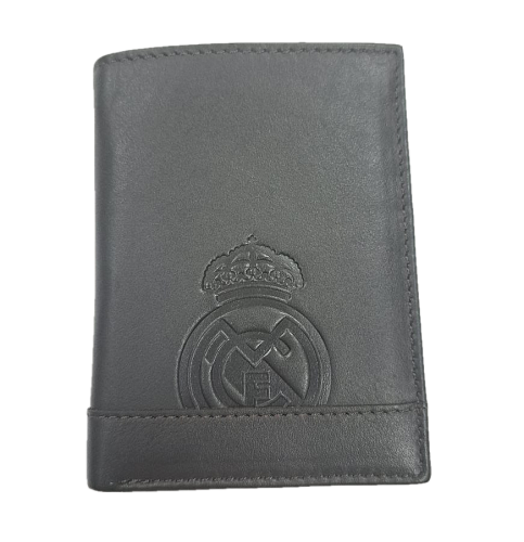 Портмоне Реал Мадрид RME2109MARRON коричневый, кожа, вертикальный, монетница 