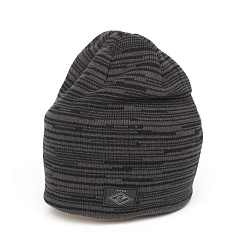 Шапка Спартак черно-серая 00144