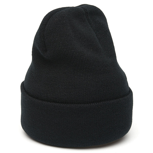 Шапка Ювентус 37301 черная с отворотом