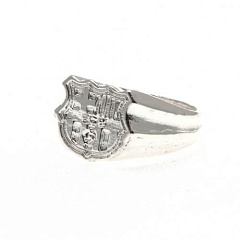 Кольцо Барселона Silver Plated Crest Ring 