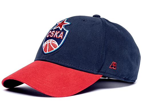 Бейсболка ПБК ЦСКА 20648 сине-красная