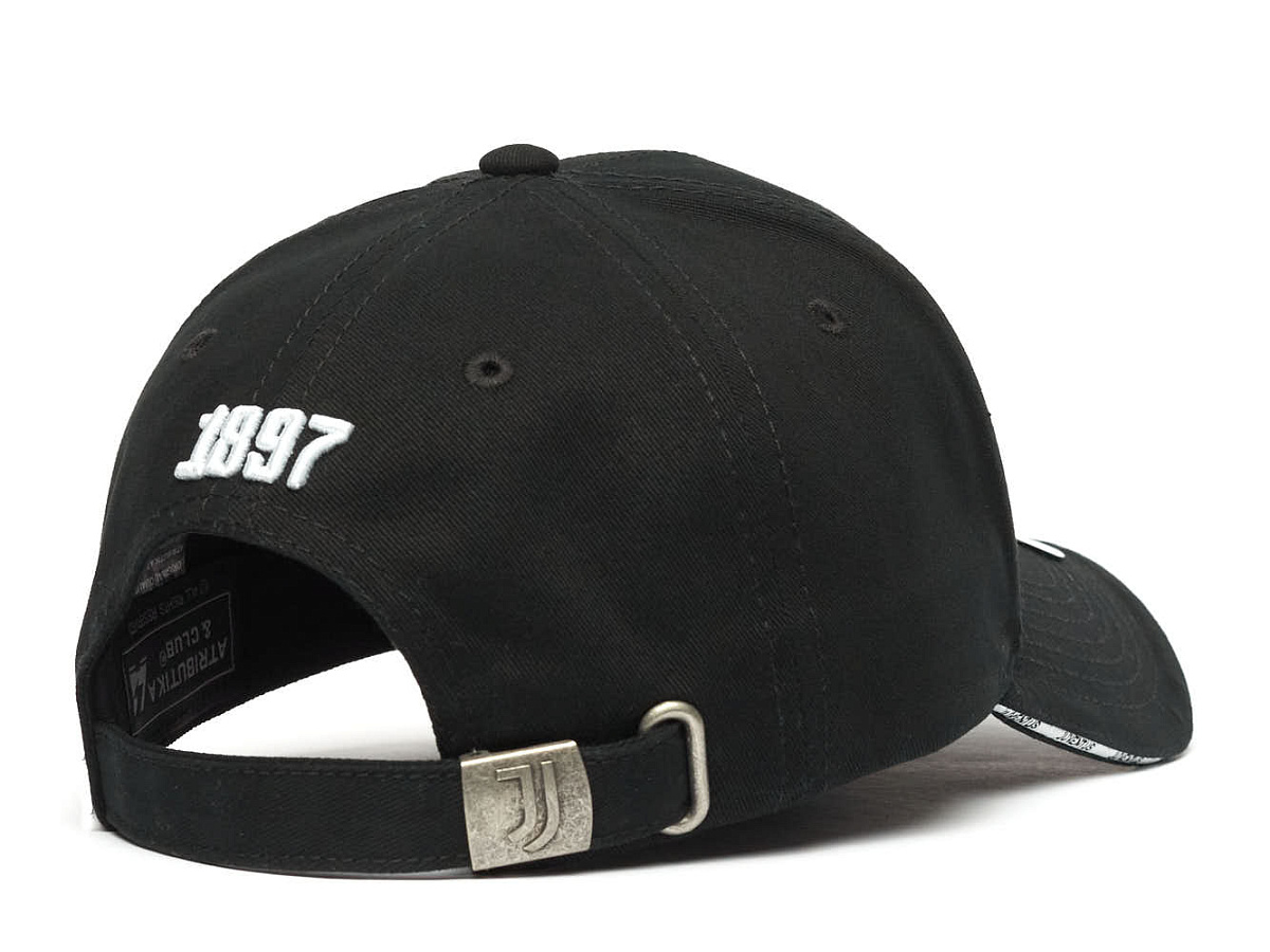 Бейсболка Ювентус подростковая 37340 черная