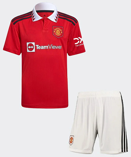Форма Манчестер Юнайтед 2022/2023 домашняя (футболка и шорты)