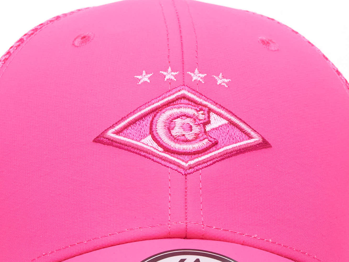 Бейсболка Спартак розовая 120459 летняя
