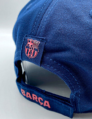 Бейсболка Барселона CHESS, сине-гранатовая