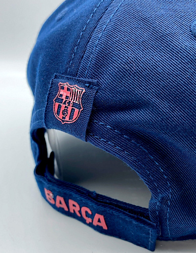 Бейсболка Барселона CHESS, сине-гранатовая
