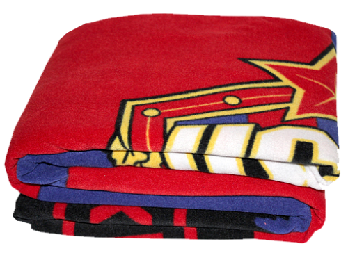 Плед флисовый ЦСКА