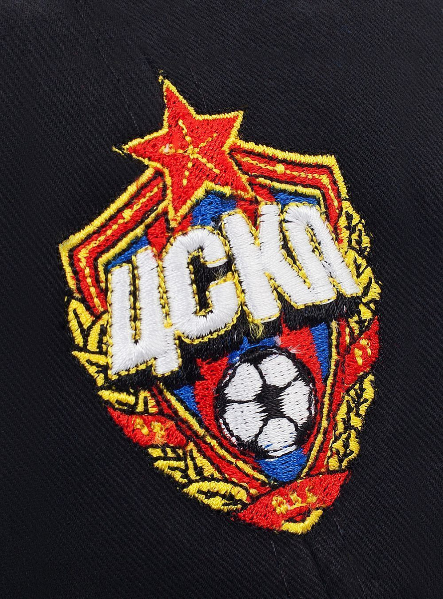 Бейсболка ЦСКА EUROPA LEAGUE, цвет чёрный