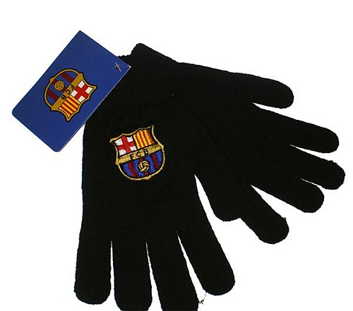 Перчатки Барселона вязаные