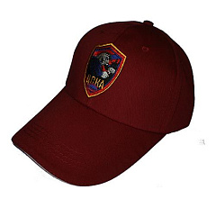 Бейсболка ЦСКА  регби бордовая