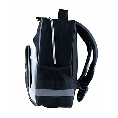 Детский рюкзак Реал Мадрид, черно-белый RM-213