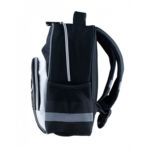 Детский рюкзак Реал Мадрид, черно-белый RM-213