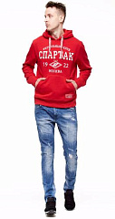 Толстовка Спартак 100270 красная