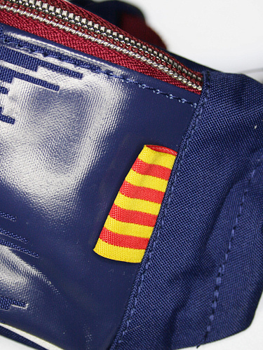 Сумка на пояс подростковая Барселона, красно-синяя FC-231