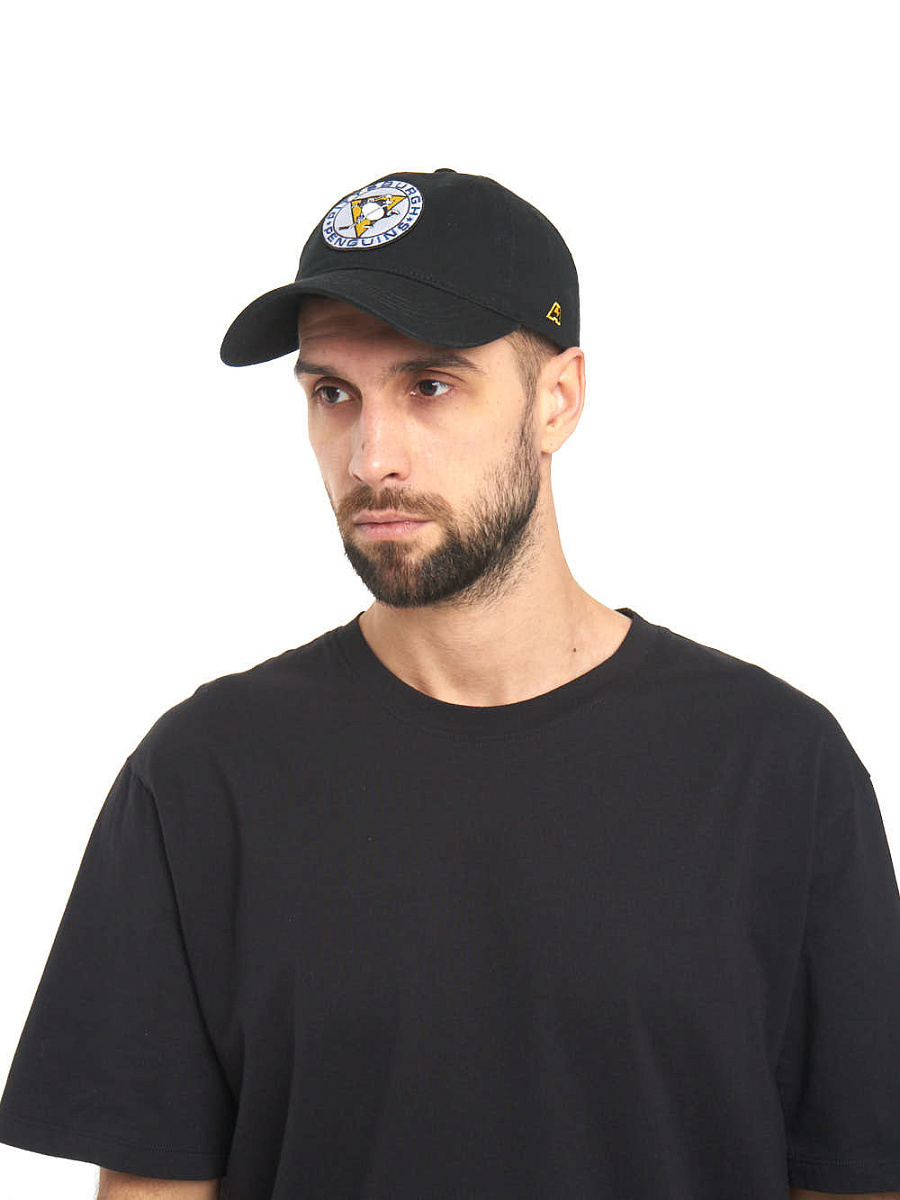 Бейсболка Pittsburgh Penguins черная 31693