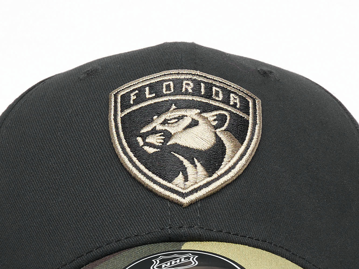 Бейсболка Florida Panthers черная-хаки 32265