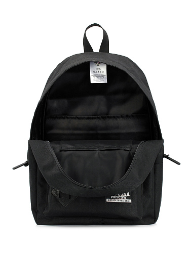 Рюкзак ПФК ЦСКА 22 л с цветной эмблемой, цвет чёрный