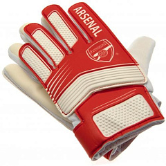 Вратарские перчатки Арсенал подростковые Goalkeeper Gloves Yths, 10-12 лет