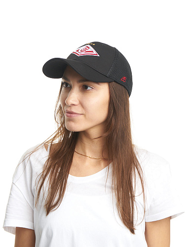 Бейсболка Спартак черная №7  L/XL120308