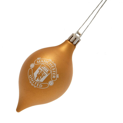 Елочные шары Манчестер Юнайтед 3pk Vintage Baubles