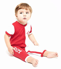 Ползунки с коротким рукавом Спартак 251150