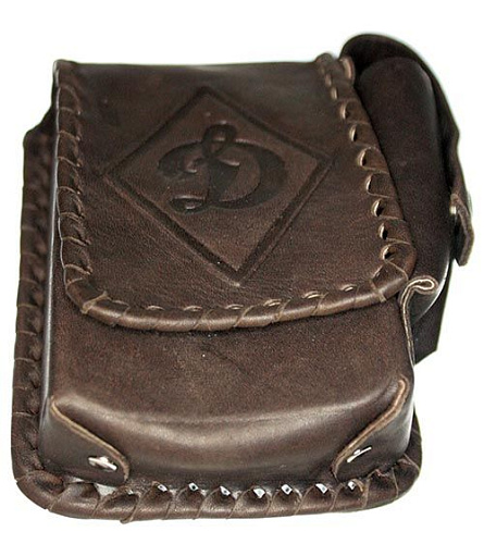 Футляр д/сигарет"Д" (нат. кожа) ручн. работа