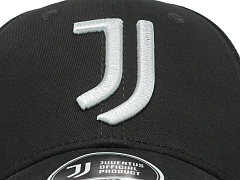 Бейсболка Ювентус подростковая 37340 черная