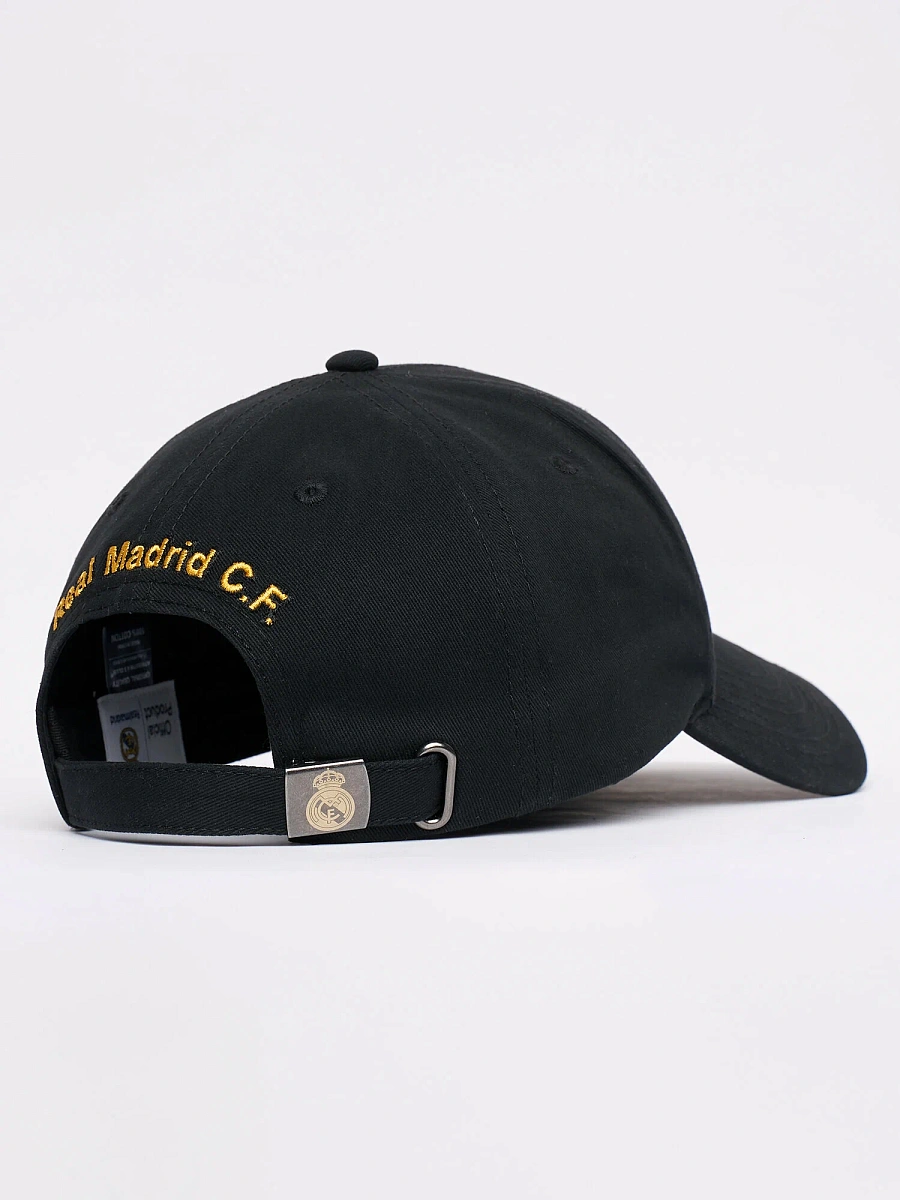 Бейсболка Реал Мадрид черная 10378