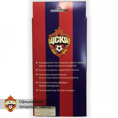 Клип-кейс для iPhone 6 красно-синий №1