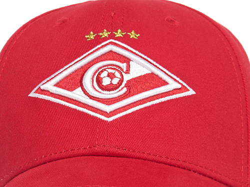Бейсболка Спартак красная 120321