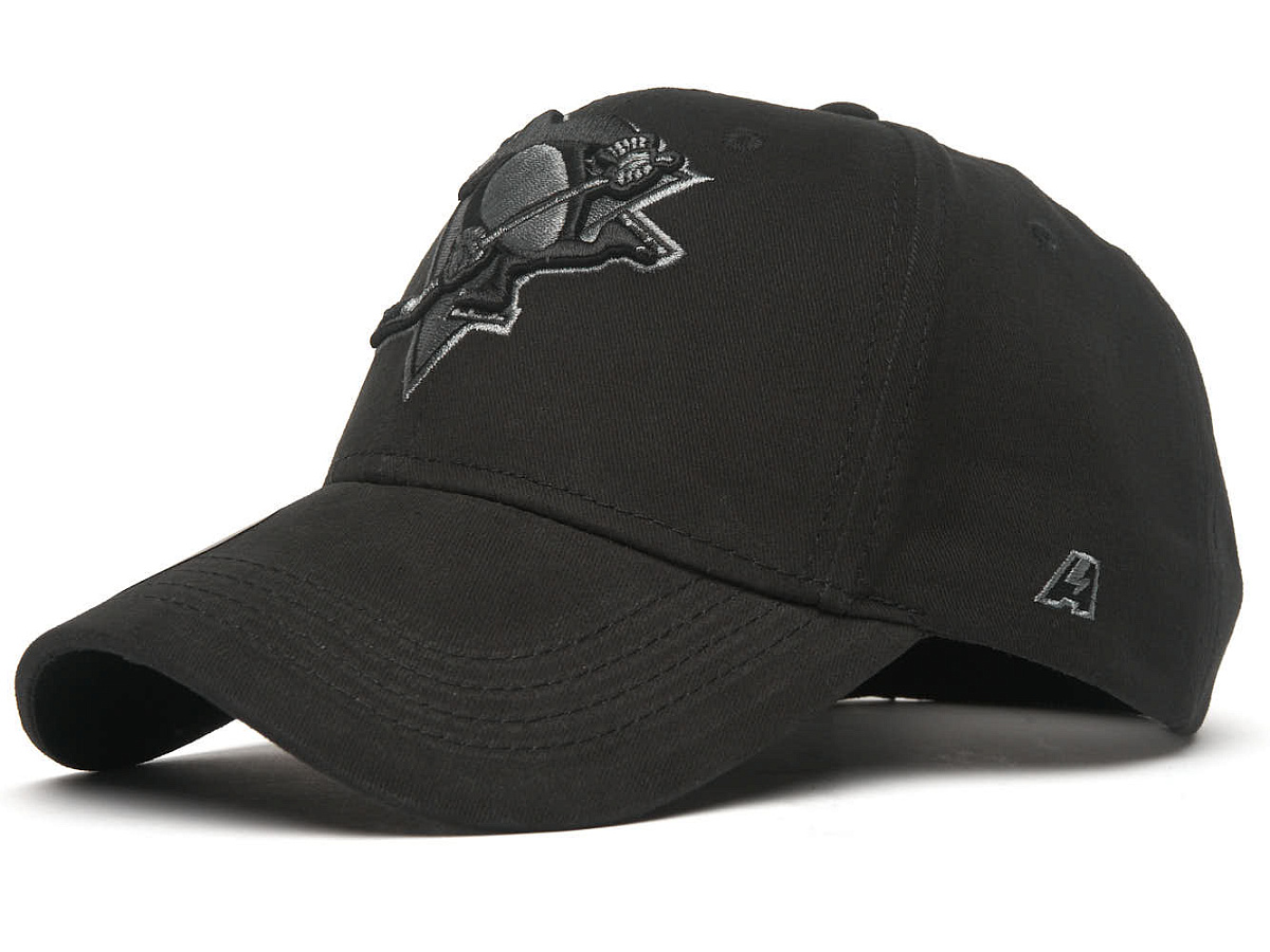 Бейсболка NHL Pittsburgh Penguins черная 31595