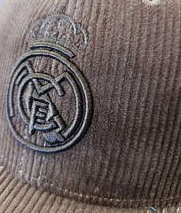 Бейсболка Реал Мадрид вельветовая MARRON  ADULTO