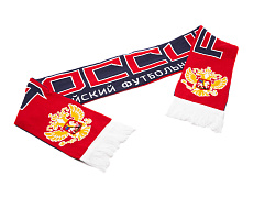 Шарф Россия 59424 красно-синий