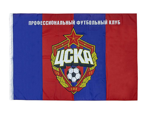 Флаг "Эмблема ЦСКА"  90х135