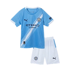 Детская форма Манчестер Сити 2025/2026 домашняя
