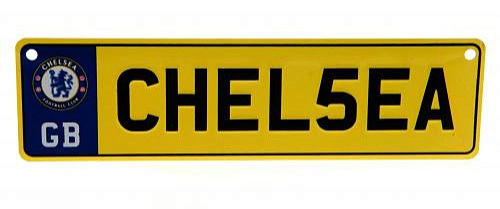 Набор из 2-х табличек Челси