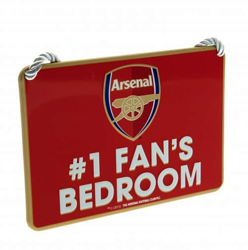 Табличка Арсенал Bedroom Sign No1 Fan