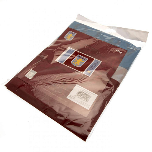 Флаг Астон Вилла Wordmark Flag