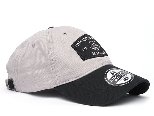 Бейсболка Спартак 120455 серо-черная