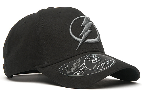 Бейсболка NHL Tampa Bay Lightning черная 31606