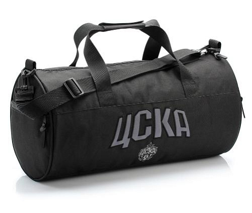 Сумка-бочка ПФК ЦСКА, цвет черный