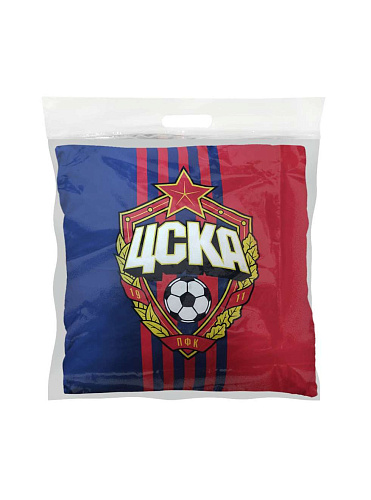 Подушка ЦСКА декоративная "Эмблема ПФК ЦСКА"