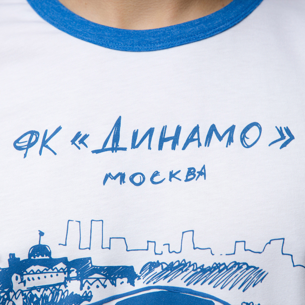 Футболка Стадион Динамо, цвет белый										