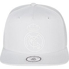 Бейсболка снэпбэк Реал Мадрид RM3GO9, белая